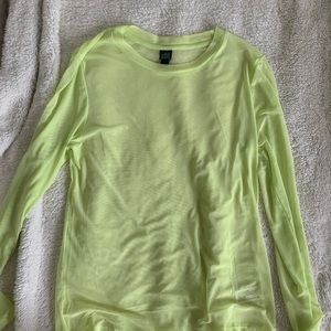 Cute see through long sleeve